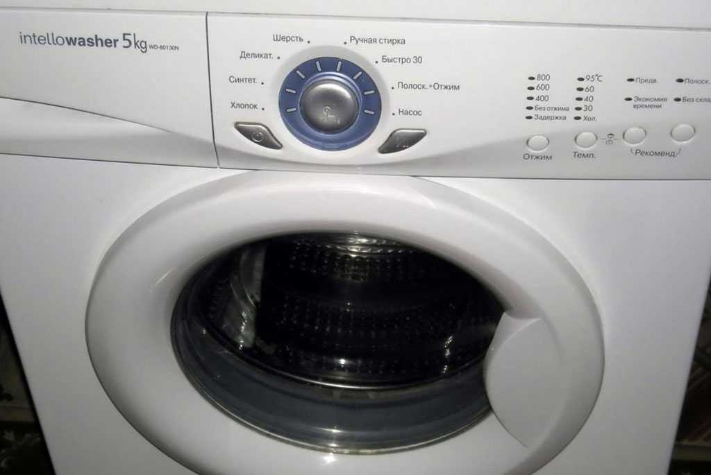 Не горят индикаторы стиральной машины Ignis